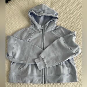 Lululemon Light Blue/Periwinkle Scuba - size M/L